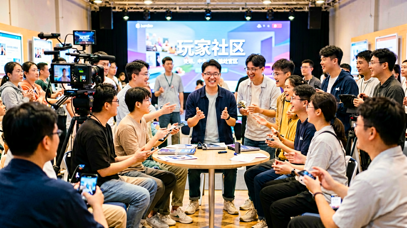 BD半岛玩家社区互动场景，展示玩家交流、活动参与与实时互动的精彩瞬间
